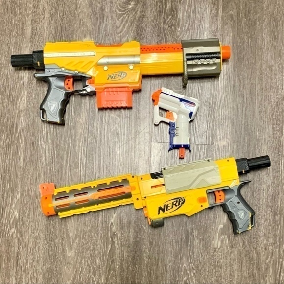 Set of 3 NERF guns. Not working - Picture 1 of 16